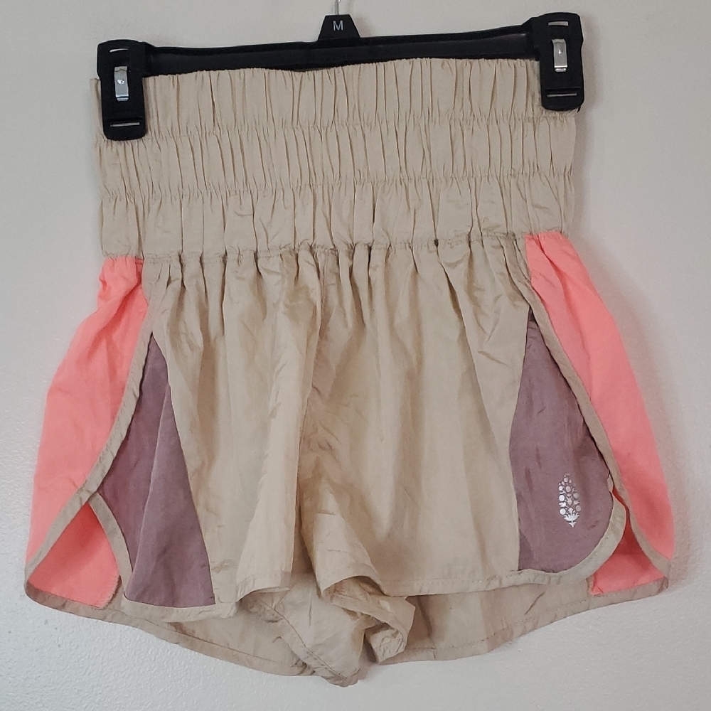 Free People Movement The Way Home Shorts Size Small BuiltIn Liner Wide Waistband